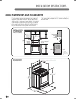 Предварительный просмотр 6 страницы LG LRG3081BD Installation Manual