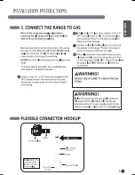 Preview for 9 page of LG LRG3081BD Installation Manual