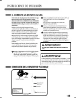 Preview for 25 page of LG LRG3081BD Installation Manual