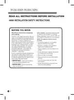 Preview for 2 page of LG LRG3081ST Installation Manual