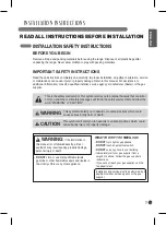 Preview for 3 page of LG LRG3081ST Installation Manual