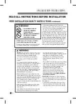 Preview for 4 page of LG LRG3081ST Installation Manual