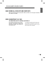 Preview for 15 page of LG LRG3081ST Installation Manual