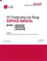 Preview for 1 page of LG LRG3091SB Service Manual