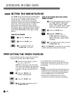 Preview for 20 page of LG LRG3093S User Manual