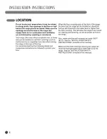 Preview for 6 page of LG LRG3093ST/SB/SW Installation Instructions Manual