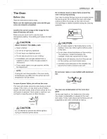 Preview for 25 page of LG LRG411 3ST Owner'S Manual