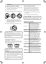 Предварительный просмотр 23 страницы LG LRGL5821 Series Owner'S Manual