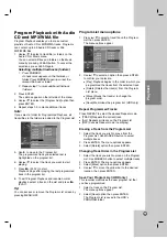 Preview for 33 page of LG LRH-539 Owner'S Manual