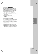 Preview for 27 page of LG LRH-880 Owner'S Manual