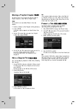 Preview for 46 page of LG LRH-880 Owner'S Manual