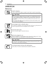 Предварительный просмотр 14 страницы LG LRKNC0505V Owner'S Manual