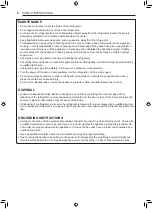 Предварительный просмотр 6 страницы LG LRKNS1205V Owner'S Manual