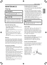 Предварительный просмотр 37 страницы LG LRKNS1205V Owner'S Manual