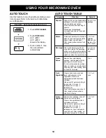 Предварительный просмотр 14 страницы LG LRM1230B Owner'S Manual & Cooking Manual