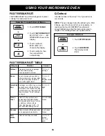 Предварительный просмотр 16 страницы LG LRM1230B Owner'S Manual & Cooking Manual