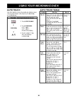 Предварительный просмотр 14 страницы LG LRM1250B Owner'S Manual & Cooking Manual