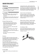 Preview for 19 page of LG LRONC0605 Series Owner'S Manual