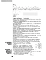 Preview for 3 page of LG LRSC21935SB User Manual