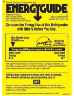 LG LRSC26920 Energy Manual предпросмотр