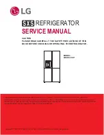 Preview for 1 page of LG LRSOC2306 Series Service Manual