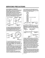 LG LRTPC1831T  precautio Servicing Precautions предпросмотр