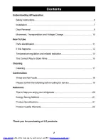 Preview for 3 page of LG LRV410TT User Manual