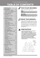 Preview for 2 page of LG LS-C1865DM0 Owner'S Manual