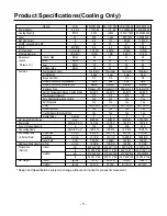 Preview for 5 page of LG LS-J0910CL Service Manual