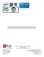 Предварительный просмотр 70 страницы LG LS090HSV5 Installation Manual