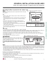 Предварительный просмотр 19 страницы LG LS090HXV2 Installation Manual