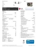 LG LS240HEV Specifications preview