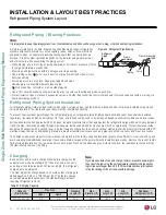 Предварительный просмотр 52 страницы LG LS243HLV Extended Piping Engineering Manual