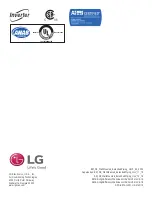 Preview for 56 page of LG LS243HLV3 Engineering Manual