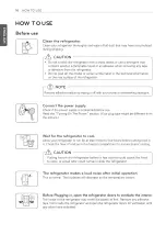 Предварительный просмотр 16 страницы LG LS253JBVL Owner'S Manual