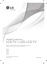 Предварительный просмотр 3 страницы LG LS30 Series Owner'S Manual