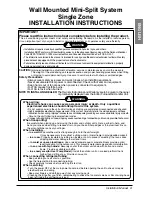 Preview for 3 page of LG LS305HV Installation Manual