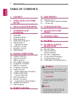 Предварительный просмотр 2 страницы LG LS34 Series Owner'S Manual