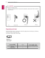 Предварительный просмотр 8 страницы LG LS34 Series Owner'S Manual