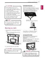 Предварительный просмотр 15 страницы LG LS34 Series Owner'S Manual