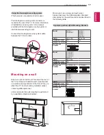 Предварительный просмотр 17 страницы LG LS34 Series Owner'S Manual