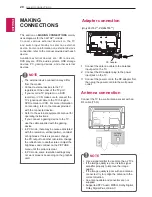 Предварительный просмотр 20 страницы LG LS34 Series Owner'S Manual