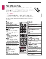 Предварительный просмотр 28 страницы LG LS34 Series Owner'S Manual