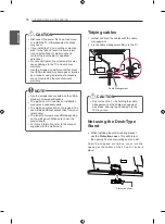 Preview for 18 page of LG LS38 Series Owner'S Manual