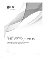 LG LS56 Series Owner'S Manual предпросмотр