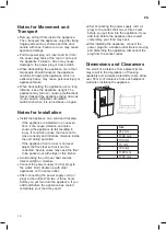 Предварительный просмотр 14 страницы LG LS65SXTAF Owner'S Manual