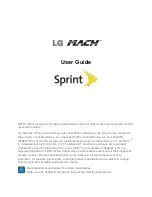 Preview for 1 page of LG LS860 User Manual