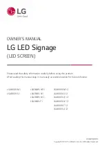 Предварительный просмотр 1 страницы LG LSAB009-M1 Owner'S Manual