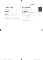 Предварительный просмотр 7 страницы LG LSB306 Owner'S Manual