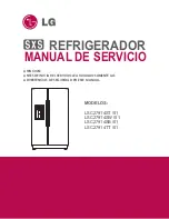 LG LSC27914SB Manual De Servicio предпросмотр